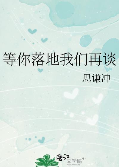 等你落地我们再谈by思谦冲